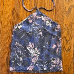 Passim halter floral top